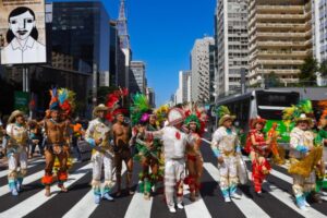 Avenida Paulista é surpreendida com as cores, as toadas e o brilho do São João do MA