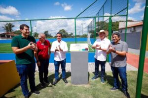 Governo entrega Areninha Esportiva e vistoria obras no município de Cajari