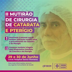 Prefeitura de Cantanhede anuncia o II Mutirão de Cirurgia de Catarata e Pterígio