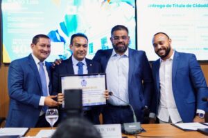 Deputado Júnior Cascaria recebe título de Cidadão Ludovicense
