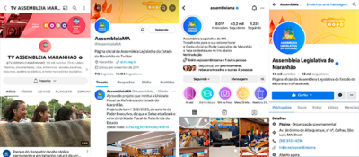 Redes sociais da Assembleia Legislativa apresentam nova identidade visual