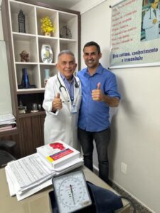 Wallas Rocha recebe adesão de Dr. Bonifácio à sua reeleição em São Benedito do Rio Preto