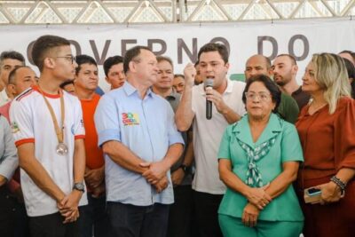 Veja Agora: Em Timon, deputado Leandro Bello participa da entrega de obras ao  do governador Brandão