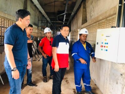 Pinheiro: prefeito Luciano comemora início das obras na Barragem do Pericumã