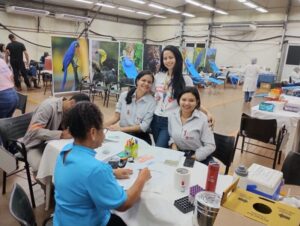 Em parceria com HEMOMAR, VALE através da SSMAC realizou dois dias de campanha de doação de sangue