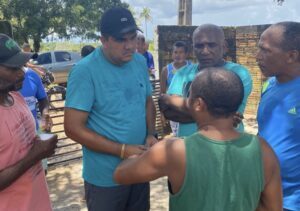 Jovem Jefferson Soares visita povoado santa Teresa, zona Rural de Pinheiro-Ma