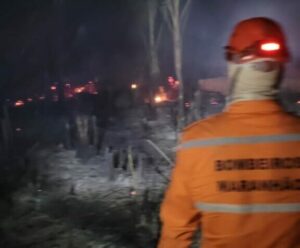 Incêndio iniciado em caeira deixou rastro de destruição em São Benedito do Rio Preto