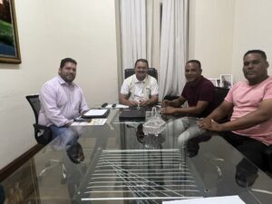 Pré Candidato a Prefeito de Peri mirim, Gilmar Pereira, Cumpre Agenda na Capital