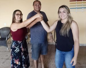 Eleições 2024: Carine Monteles apoia pré candidatura de Naldo Batista em Buriti