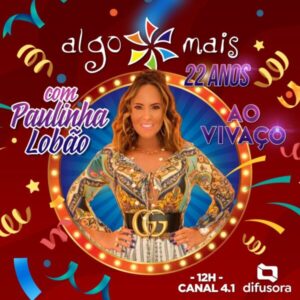 Atrações carnavalescas prometem animar o programa Algo Mais deste sábado (12)