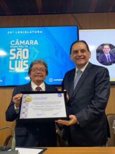 Dr. Gutemberg realiza grande homenagem ao ministro do STJ, Reynaldo da Fonseca, pelos seus 31 anos de magistratura