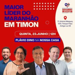Socorro Waquim vai realizar grande ato em prol de Brandão e Flávio em Timon