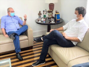 Deputado Hildo Rocha e prefeito Eduardo Braide discutem ações para o desenvolvimento de São Luis