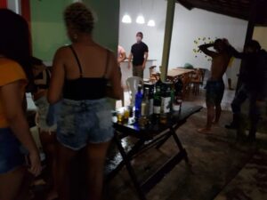 Casa na Praia do Meio acaba de ser alvo de operação do MP e da Polícia