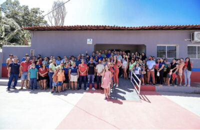 Fernando Pessoa inaugura Posto Avançado dos Correios no povoado Belém