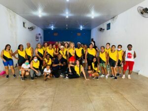 Primeira-dama participa de projeto social Renascer de Aeróbica em Codó