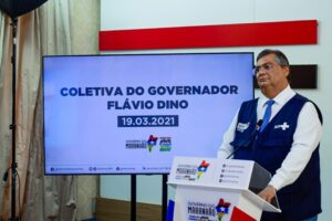 Flávio Dino anunciou novas medidas restritivas para conter avanço da Covid-19