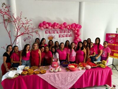 Secretaria Municipal de Saúde de São Domingos do Maranhão realiza momento especial em referência ao Outubro Rosa