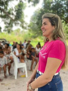 O fenômeno político Lycia Waquim, apontada nas pesquisas para ser a nova prefeita de Caxias
