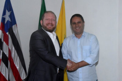 Presidente Othelino Neto faz visita de cortesia ao prefeito Edivaldo Holanda Júnior