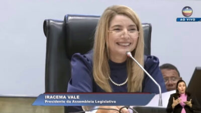 Veja Agora: Iracema Vale é aclamada presidente da Assembleia Legislativa do Maranhão