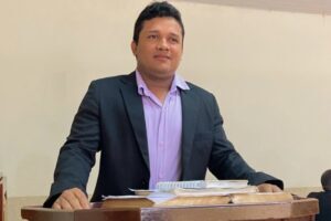 Vereador Rogério Lima durante seu descurso na câmara municipal fez algumas solicitações e cobranças ao Poder executivo.