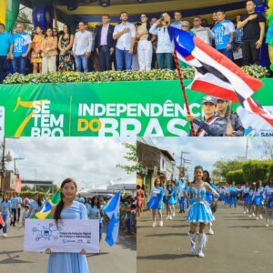 Sucesso Absoluto no Desfile Cívico de 7 de Setembro em Santa Inês