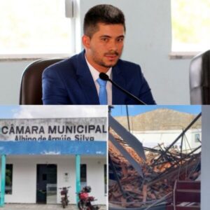 Alô MP: Ex-presidente da Câmara Municipal, Vereador Fábio Lisboa paga dispensa emergencial para reforma de Câmara Municipal de Morros que caiu em menos de 12 meses