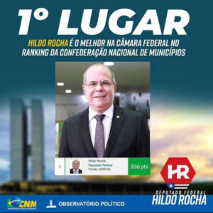 Site Observatório Político elege Hildo Rocha o melhor deputado da Câmara Federal