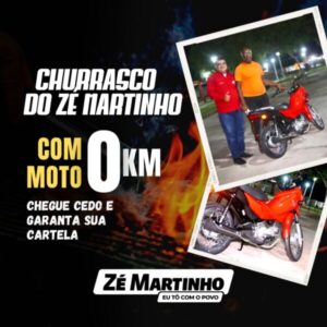 Churrasco do Prefeito Zé Martinho: Celebre o Ano Novo e concorra a uma moto 0km