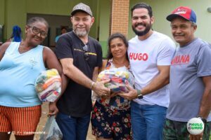 Prefeito Paulo Curió agradece Turilândia pela recepção em mais uma edição do Projeto Mesa Farta.