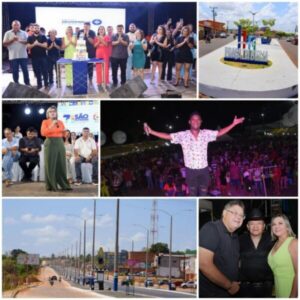 71 anos de Emancipação Política de São Domingos do Maranhão é comemorado com muita festa e inaugurações