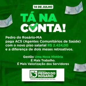 Toca Serra paga novo piso nacional aos ACS e ACE em Pedro do Rosário