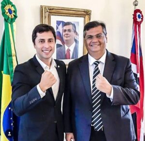 Flávio Dino entra na campanha de Duarte Júnior e se reúne com presidentes de partidos no Palácio dos Leões