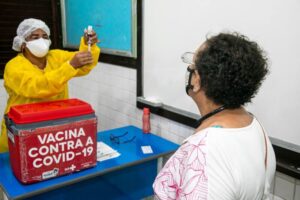 São José de Ribamar já aplicou 73,8% das doses recebidas da vacina contra a Covid-19
