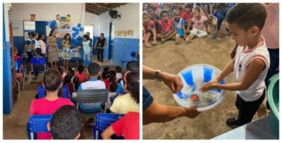 Em Fortuna à Prefeitura leva saúde as Escolas para atender as crianças