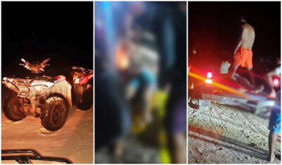 Empresário sobrinho do governador de Goiás morre e fere esposa médica após capotar quadriciclo no povoado de Atins, em Barreirinhas