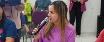 Veja Agora: Detinha participa de encontro com várias autoridades na Casa da Mulher Brasileira para discutir políticas de enfrentamento à violência contra a mulher
