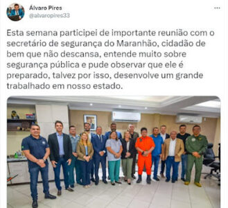 Secretário de Segurança do Maranhão “é preparado” Diz o Vereador das Multidões Álvaro Pires