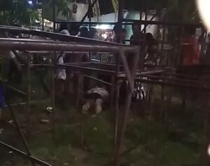 Três pessoas ficam feridas após caírem de roda gigante em São Luís