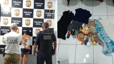 Babá é presa suspeita de furtar objetos de residência onde trabalhava