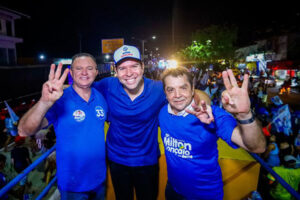 Brandão participa de carreata com Milton Gonçalo em Santa Rita