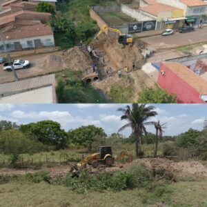 SANTA INÊS SEM ALAGAMENTOS: Prefeito Felipe dos Pneus investe em grande operação de limpeza e drenagem de canais