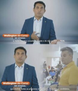 Wellington do Curso é usado como laranja de Neto Evanglista para falar mal de Eduardo Braide em rede social