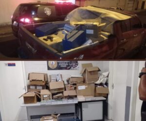 Polícia apreende carga de anabolizantes avaliada em R$ 800 mil que seria distribuída no Cohatrac