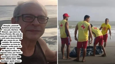 Corpo de advogado é encontrado na praia da Ponta d’Areia
