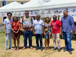 Biné Amado representa Paço do Lumiar na “Feira Preta e Festival de Gastronomia” em Alcântara-MA