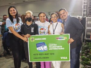 Mais de 3OO estudantes luminenses beneficiados com o cartão transporte
