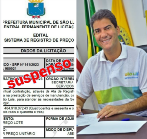 Prefeitura de São Luís suspende licitação de obra milionária de pavimentação para ano eleitoral