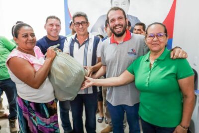 Prefeitura de Tuntum realiza entrega de cesta verde produzidas no município à famílias carentes